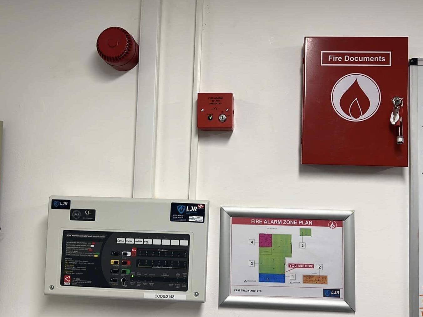 LJR Fire and Security Fire safety system